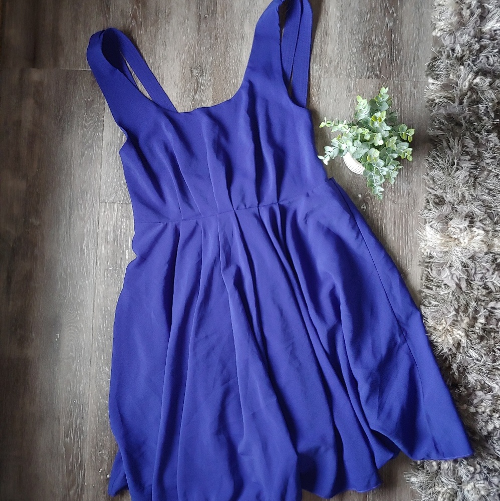 Blue Cocktail Dress